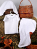 К5 Комплект (крестильный) для мальчика: рубашка и полотенце (22/68-24/74 - белый)
