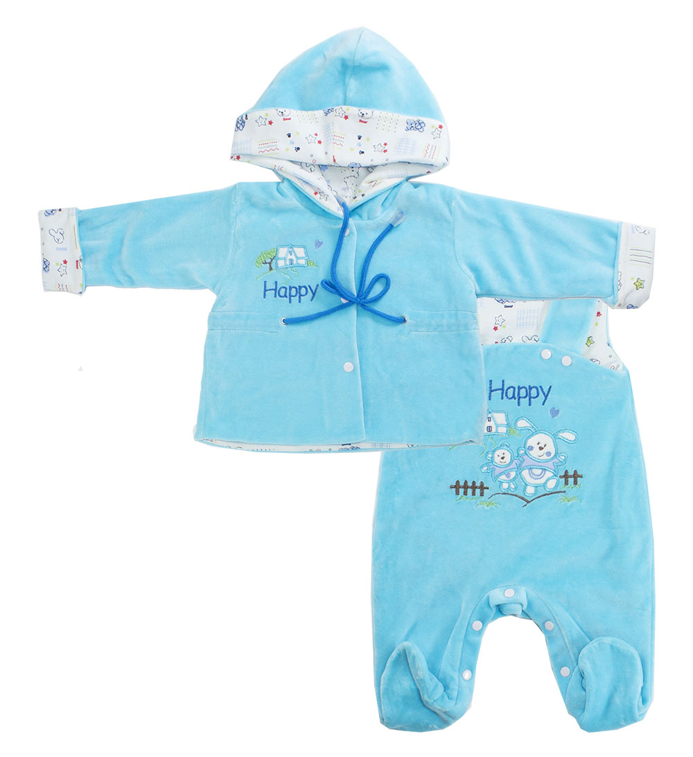 518-247В Комплект велюр на подкладе "Домик" кофточка, полукомбинезон 518-247В Комплект велюр на подкладе "Домик" кофточка, полукомбинезон