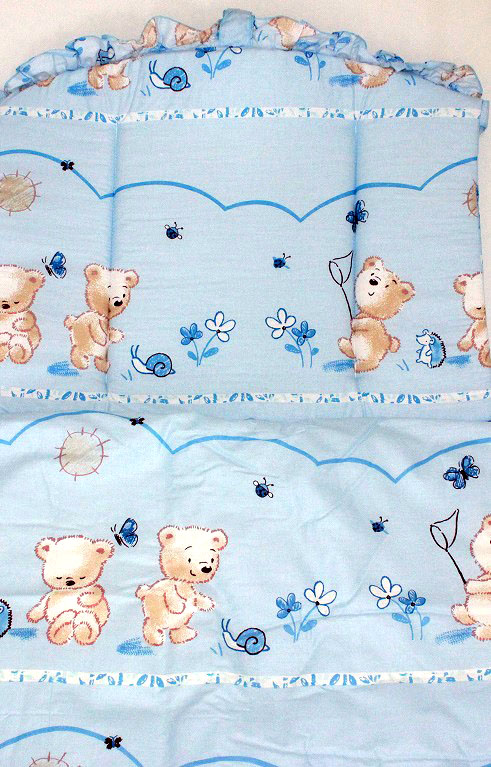 К-Б4 Комплект для детской кроватки 7пр холофайбер К-Б4 Комплект для детской кроватки 7пр холофайбер