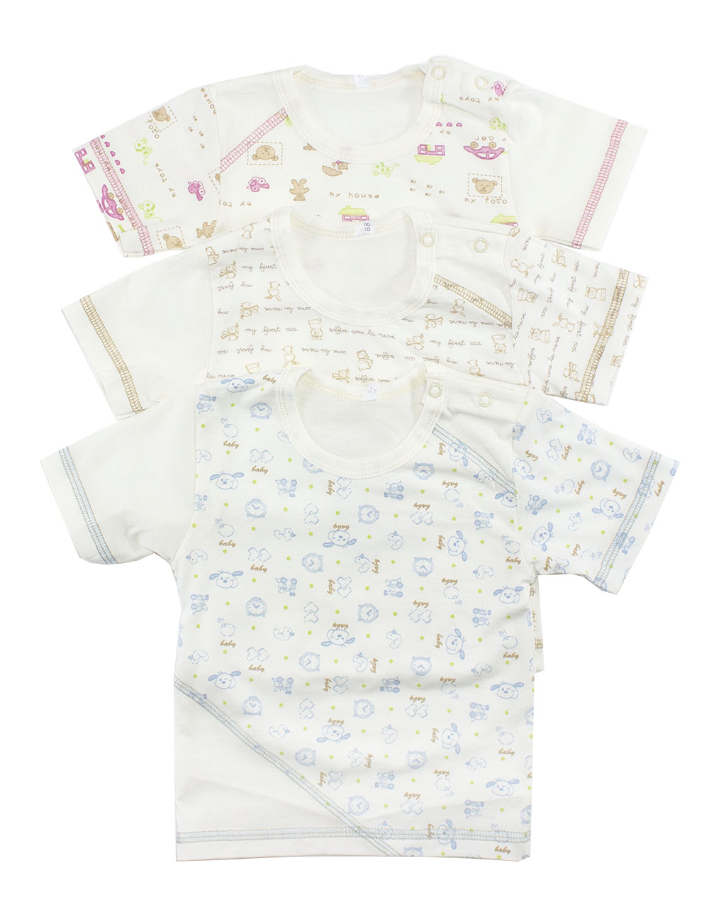 114-55 Футболка короткий рукав с кнопкой на плече 114-55 Футболка короткий рукав с кнопкой на плече