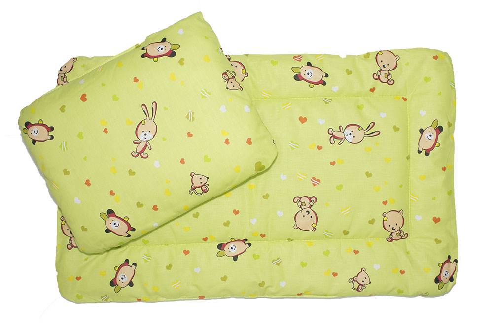 К20 Комплект в коляску: матрасик и подушка шерсть К20 Комплект в коляску: матрасик и подушка шерсть