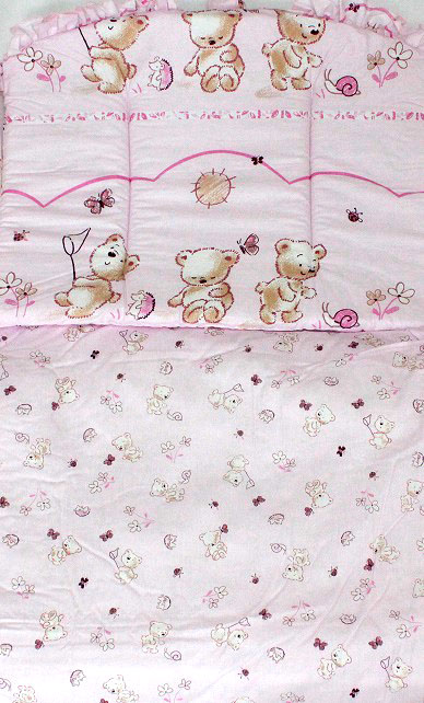 К-Б4 Комплект для детской кроватки 7пр холофайбер К-Б4 Комплект для детской кроватки 7пр холофайбер