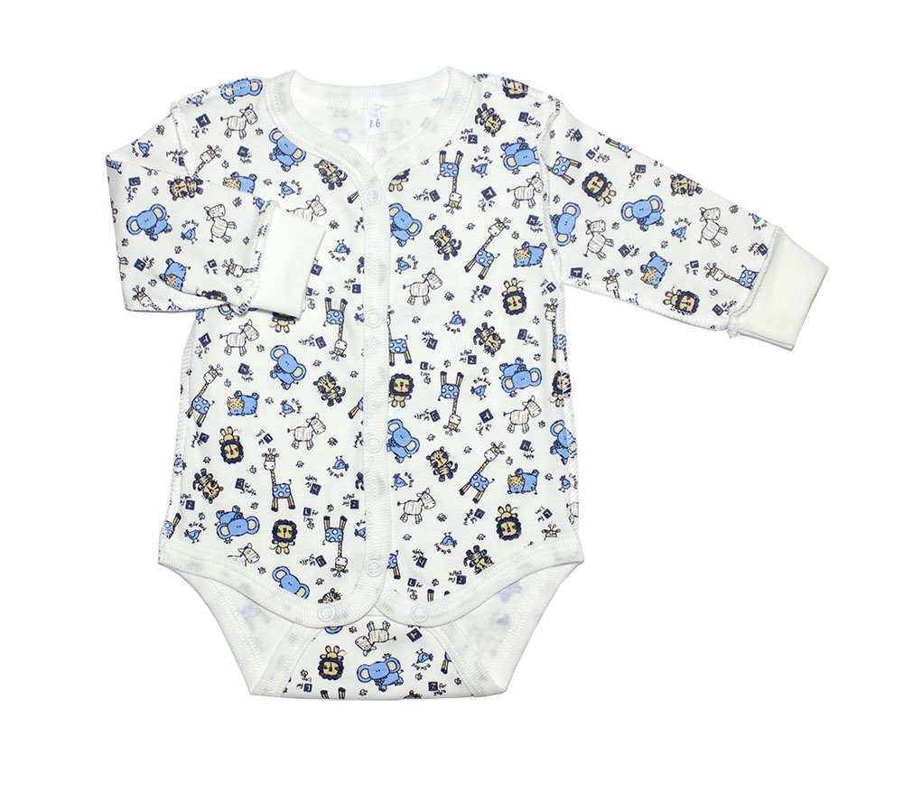 206-04 Боди длин.рукав на 7-ми кнопках 206-04 Боди длин.рукав на 7-ми кнопках