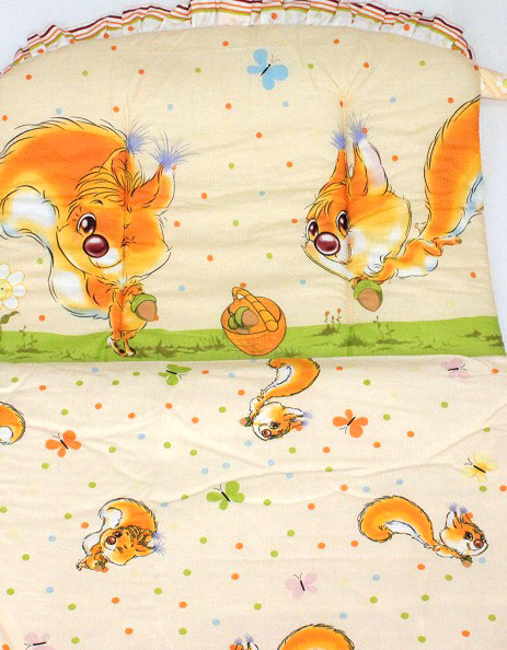 К-Б4 Комплект для детской кроватки 7пр холофайбер К-Б4 Комплект для детской кроватки 7пр холофайбер