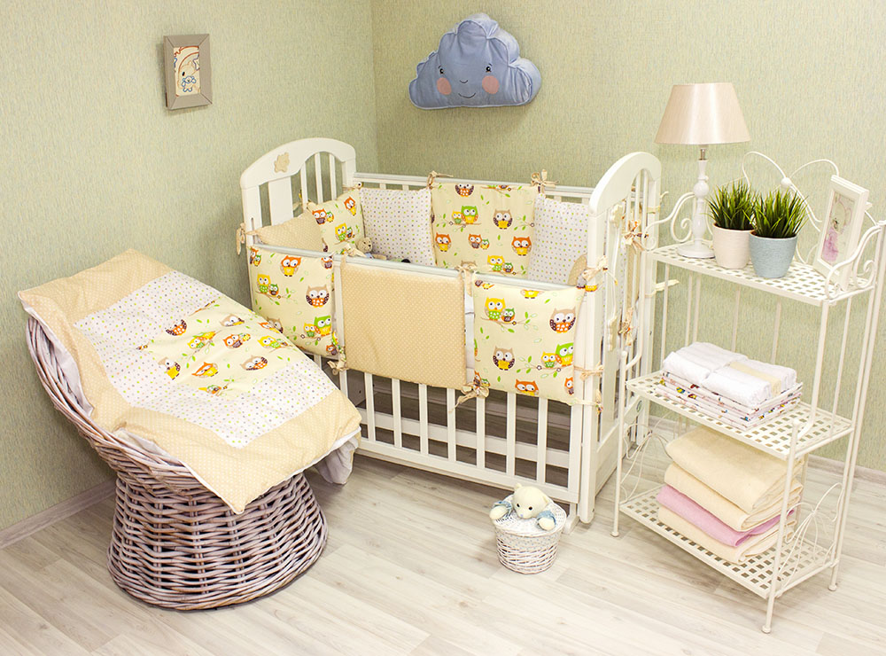 К-Б4/5 Комплект для детской кроватки 16 предметов К-Б4/5 Комплект для детской кроватки 16 предметов