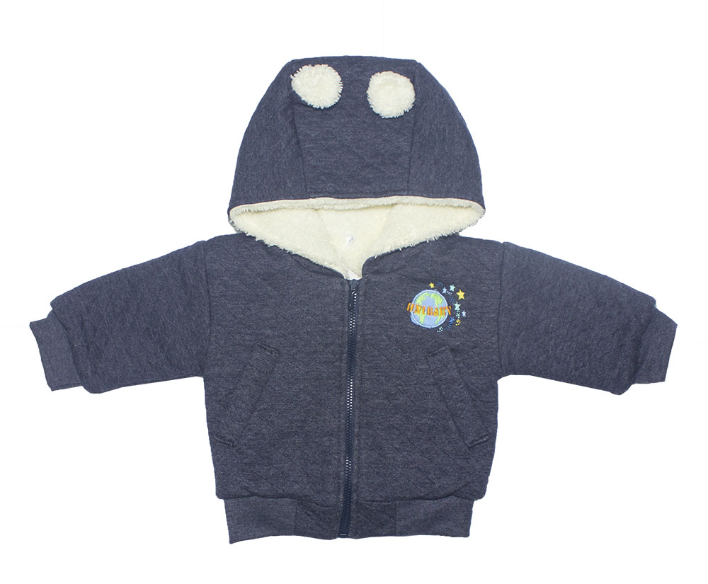 Т-3127В Кофта утепленная с капюшоном на велсофте "Вселенная" Т-3127В Кофта утепленная с капюшоном на велсофте "Вселенная"