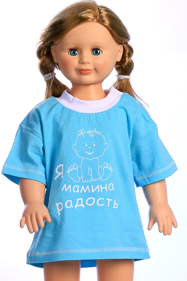 114-53П футболка короткий рукав кнопки на плече, с рисунком 114-53П футболка короткий рукав кнопки на плече, с рисунком