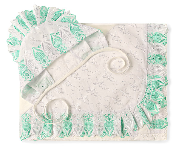 К63 Комплект для новорождённого 8-ми-предметный (пододеяльник шитьё) К63 Комплект для новорождённого 8-ми-предметный (пододеяльник шитьё)