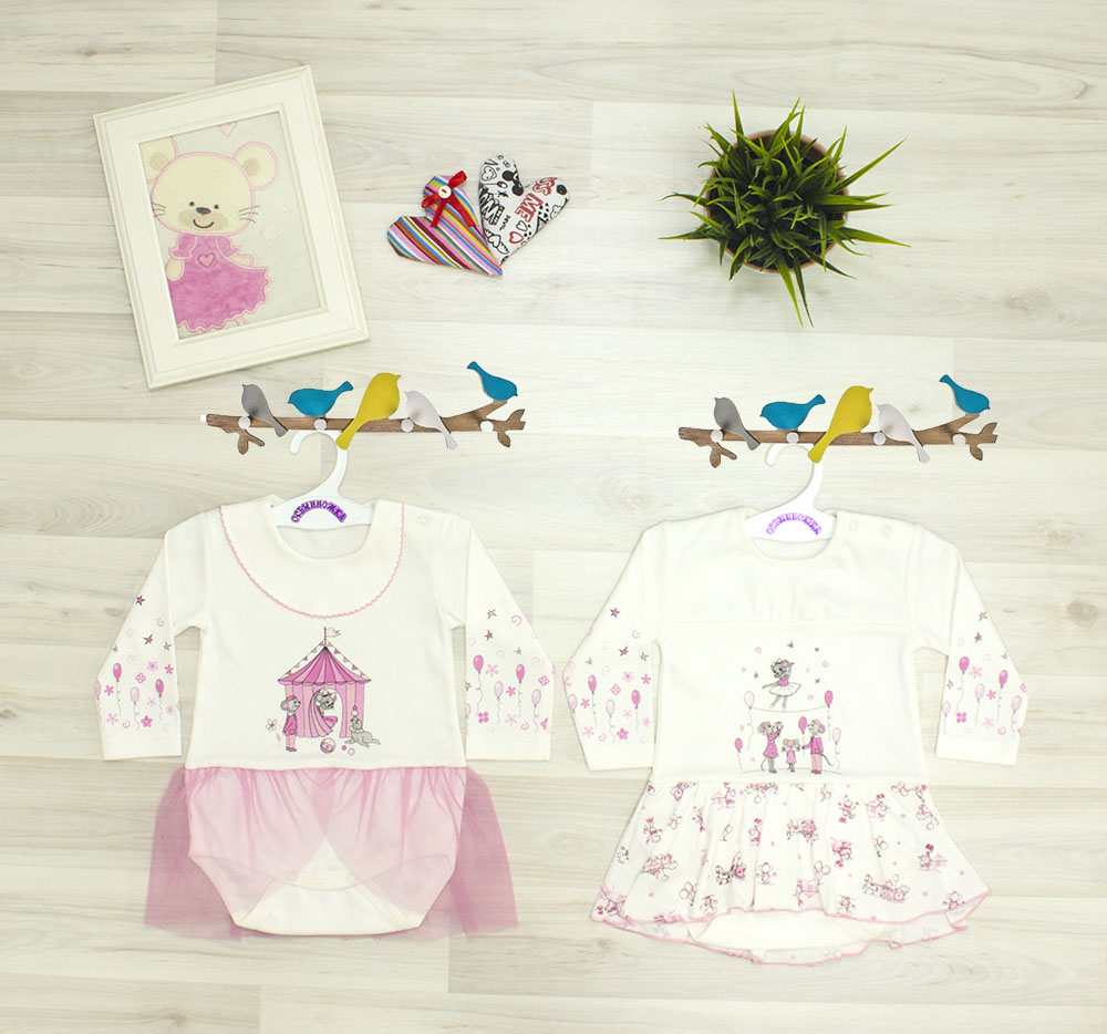 423-132П Сарафан для девочки с юбкой-сеткой "Маусвиль" 423-132П Сарафан для девочки с юбкой-сеткой "Маусвиль"