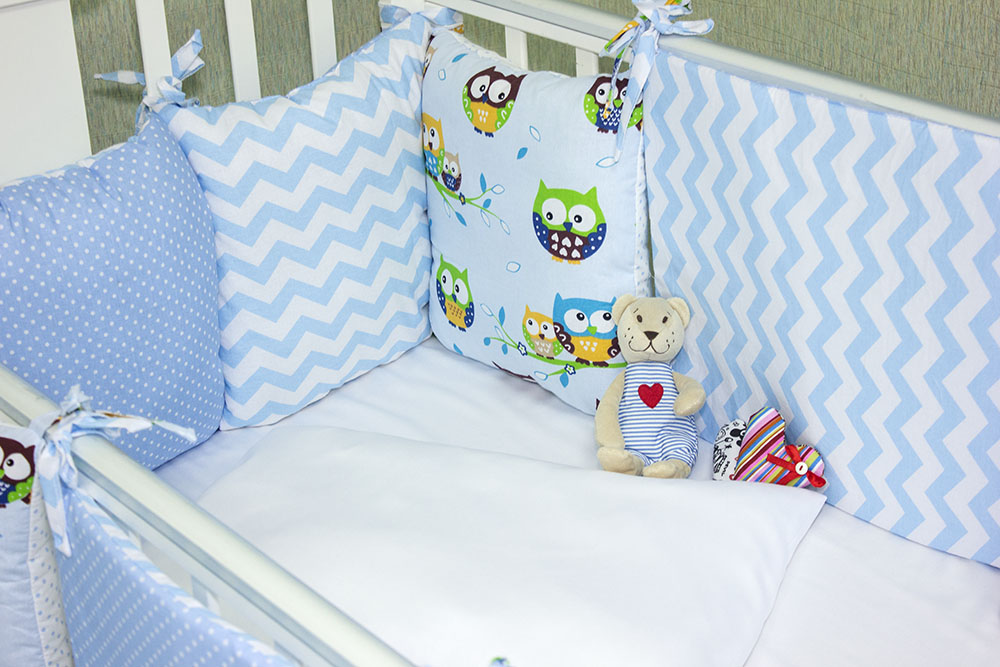 К-Б4/5 Комплект для детской кроватки 16 предметов К-Б4/5 Комплект для детской кроватки 16 предметов