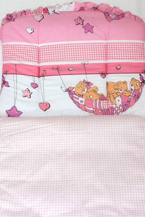 К-Б4 Комплект для детской кроватки 7пр холофайбер К-Б4 Комплект для детской кроватки 7пр холофайбер