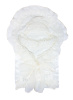 К113М Комплект 6-ти предметный зимний на меху: конверт, одеяло, чепчик, распашонка,ползунки, чепчик (18/56-20/62 - молочный)