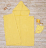 К24/7 Полотенце махровое с капюшоном,размер XL100*155 см (желтый)