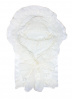 К113 Комплект 6-ти предметный демисезон: конверт, одеяло, чепчик, распашонка,ползунки, чепчик (18/56-20/62 - молочный)