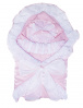 К113 Комплект 6-ти предметный демисезон: конверт, одеяло, чепчик, распашонка,ползунки, чепчик (18/56-20/62 - розовый)