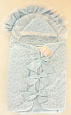 К118М Комплект 6-ти предметный зимний на меху: конверт, одеяло, чепчик, распашонка,ползунки, чепчик