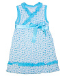 123-33 Платье летнее с атласным поясом