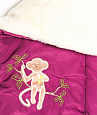 К143 Конверт-одеяло меховой "Веселые обезьянки"