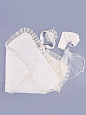 К150 Комплект 5-ти предметный:одеяло-конверт, уголок, распашонка,чепчик,пояс