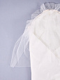 К109 Комплект 5-ти предметный с вуалью "Розы":конверт-одеяло,чепчик, распашонка, ползунки,шапочка