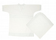 К1 Комплект (крестильный) для мальчика: рубашка, пеленка (нарядная) 80*80