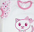 118-371П Комплект для девочки футболка и лосины "Этно-кошки"